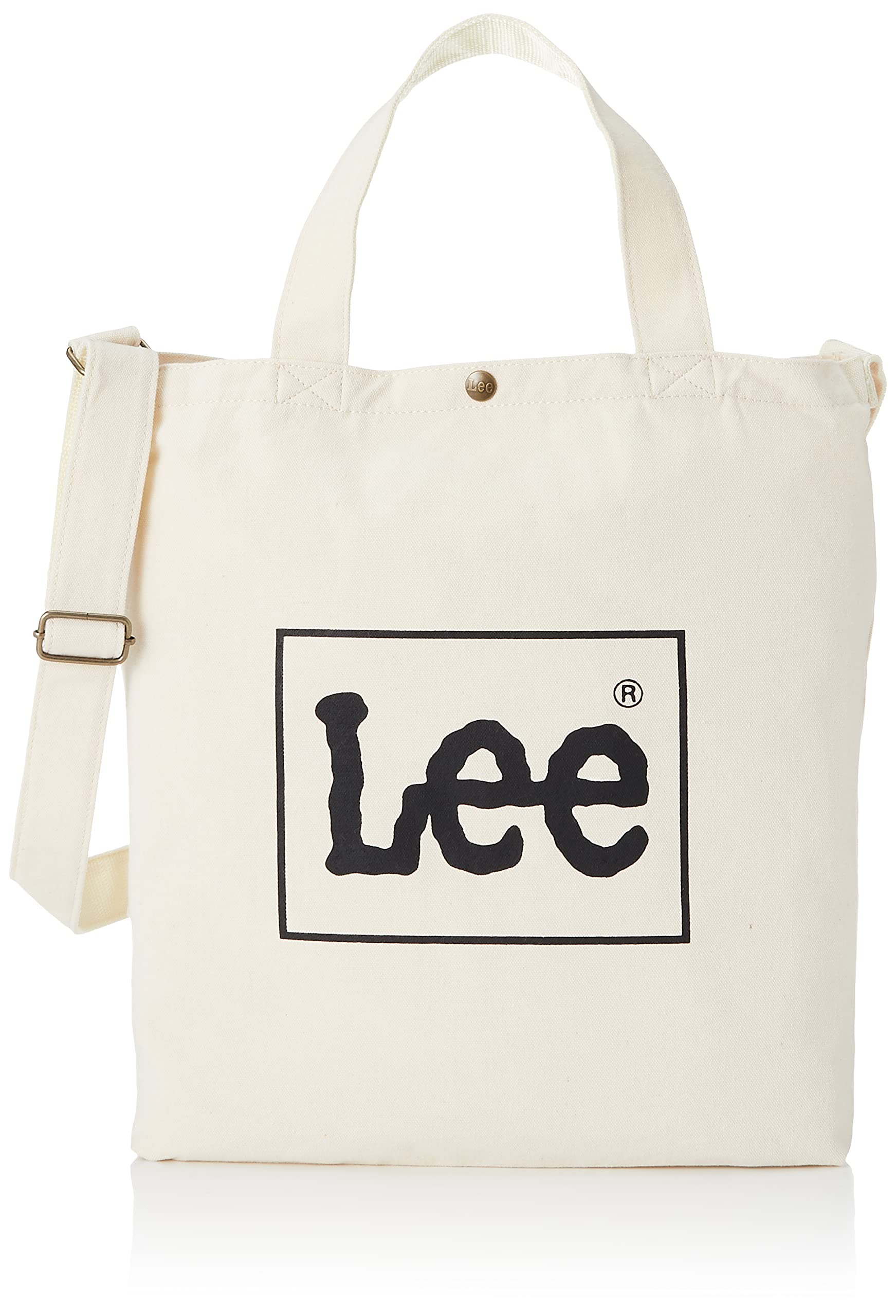 

Lee Big 2-Way Tote Bag Unisex QFUN60-0269 off-white free білий