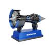 Tr900 Super Turbofan Engine Mini Model Kits Motor Function Electric Buffer 3D Printing Collection Toys For Kids Boys