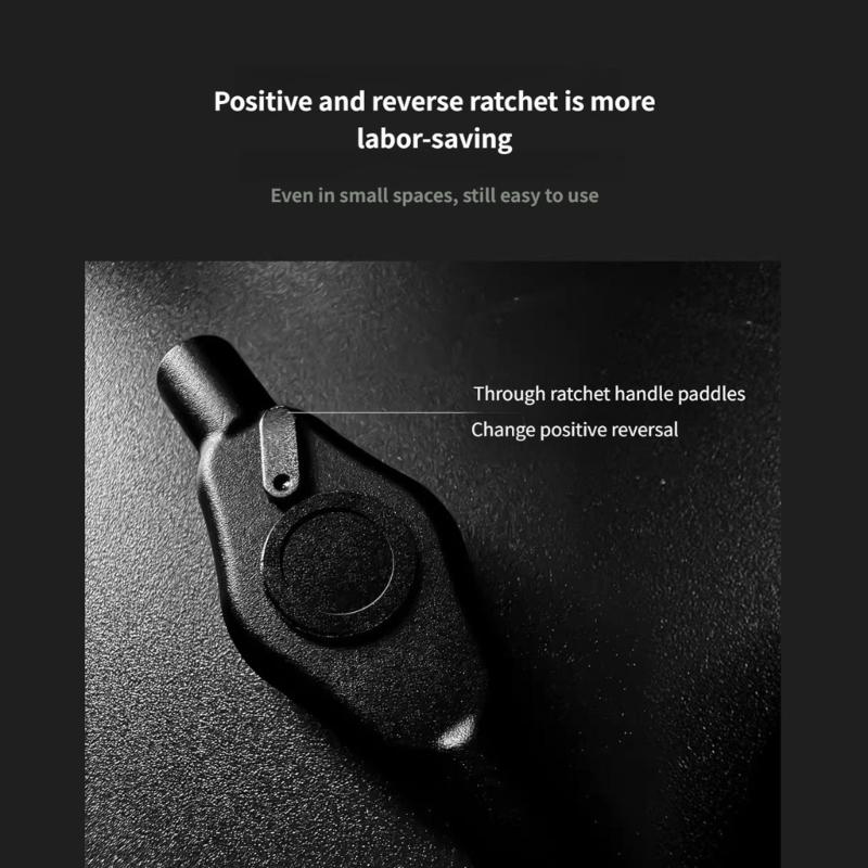 24 In 1 Ratcheting Screwdriver Set With Chrome Steel Bit And Ergonomic Handle For Home Repair