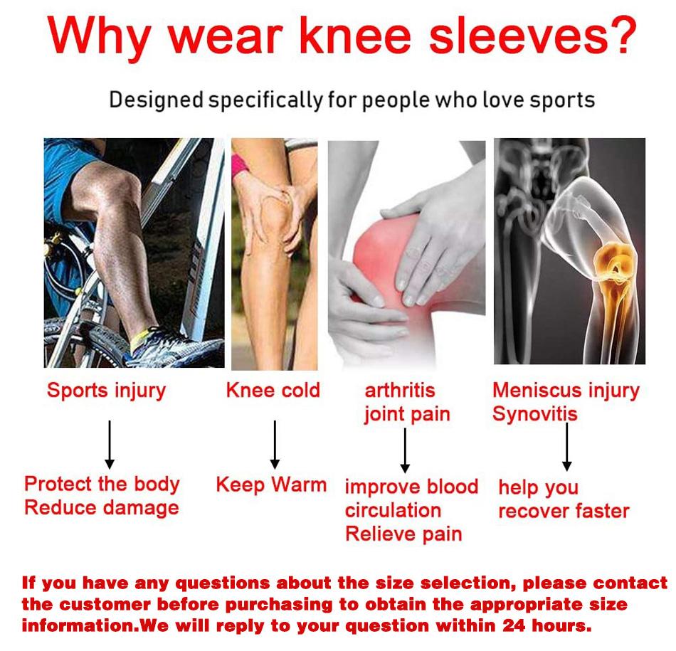 1/2PCS Silicon Padded Basketball Knee Pads Patella Brace Kneepad Joint Support Fitness Compression Sleeve Protector