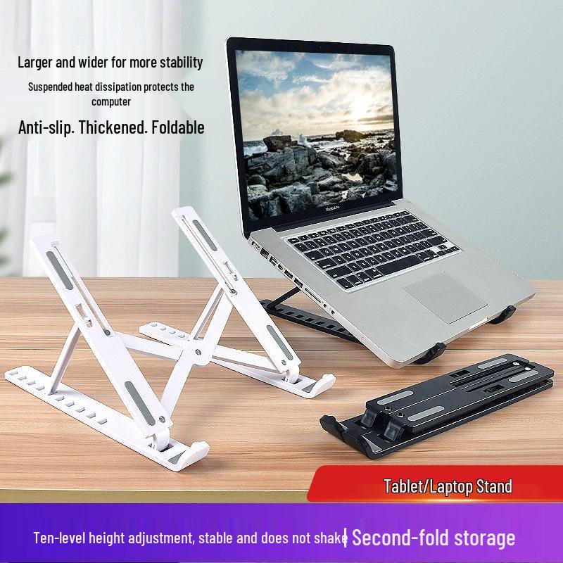 Portable Aluminum Laptop & Tablet Stand with Heat Dissipation