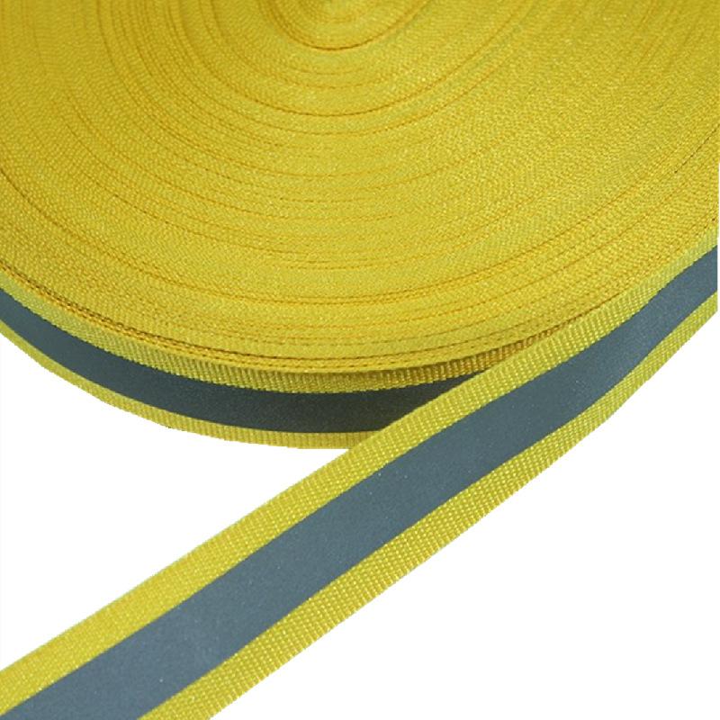 Reflektierendes Polyester-Gurtband, Ganz-Polyester plus reflektierende Streifen, Netzseide, Sanitätskleidung, Sicherheitsweste für Zelte und Schultasche mit Kleidung