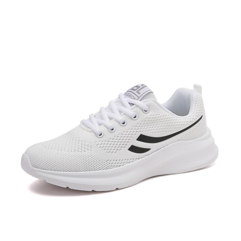 Spring and summer new women's shoes breathable fly-woven versatile casual shoes net shoes running shoes