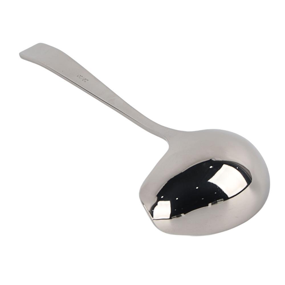 Irregular Table Serving Ladle Rustless Steel Basting Spoon Portioning Spoon Side Dish Sharing