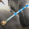 2 Pcs Cleaning Gun Pipes Car Accessories Liquid Water Pipe Hose Tube Connector Copper for Tornador Cleaning Wash Washing