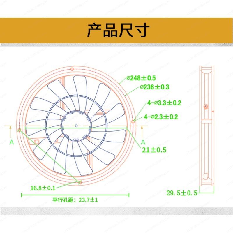 Large air volume 4028 4CM DC5V temperature control PWM electric box cooling USB small fan