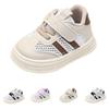 Breathable Mesh Athletic Shoes for Kids Lightweight Sport Sneakers with Adjustable Strap and Non-Slip Sole for Boys and Girls Outdoor Activities
