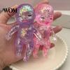 Relaxation Squeeze Toy Glitter Babies Stress Relief Toy, Clear Baby Doll Soft Stretchy Adult Hand Ball Fidget Relaxing Gift for Adults Kids,