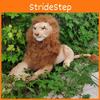 Vivid Lion Plush Soft Cuddly Huge Stuffed Animal Delightful Jungle Doll For Kids