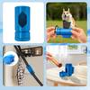 Pet Wast Bag Dispenser Portable Dog Poop Bag Dispenser Bone Shape Waste Bag Holder for Leashes Dog Walking Accessory