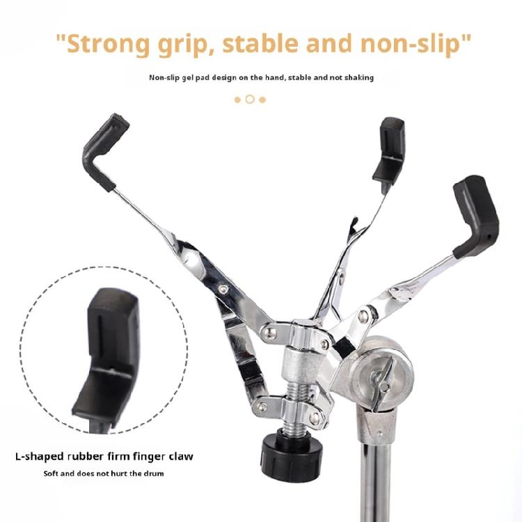 Universal Drum Stand With Antislip Base Instrument Holder Base Drum Bracket For Enhanced Stability During Play