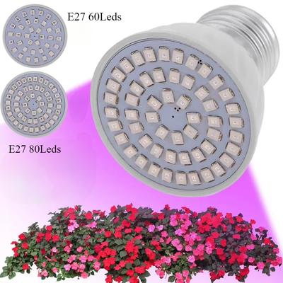 E27  220V LED Phytolight for Plant Grow Light Lamp Growing Lights Bulbs for Flower Plant