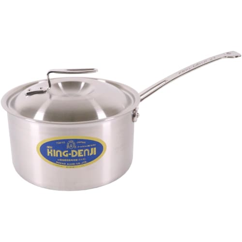 

Nakao Aluminum Manufacturing New King Denji Deep Saucepan (with measuring scale) 21cm