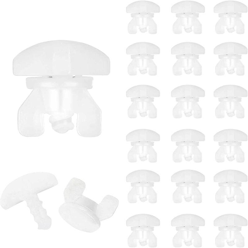 

Бесшумный карниз для рулонных штор с резьбовым роликом и гибкой направляющей Flexible U-shaped Plastic Steel Track, Curved Rail белый