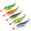 Two Sections10.5cm9gSwinging Hard Bait Minnow Fake Bait Simulation Lure Bait Suitable for Freshwater and Saltwater