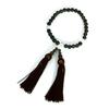 Informal Buddhist Prayer Beads for Women and Children, Natural Stone, Smoky Quartz