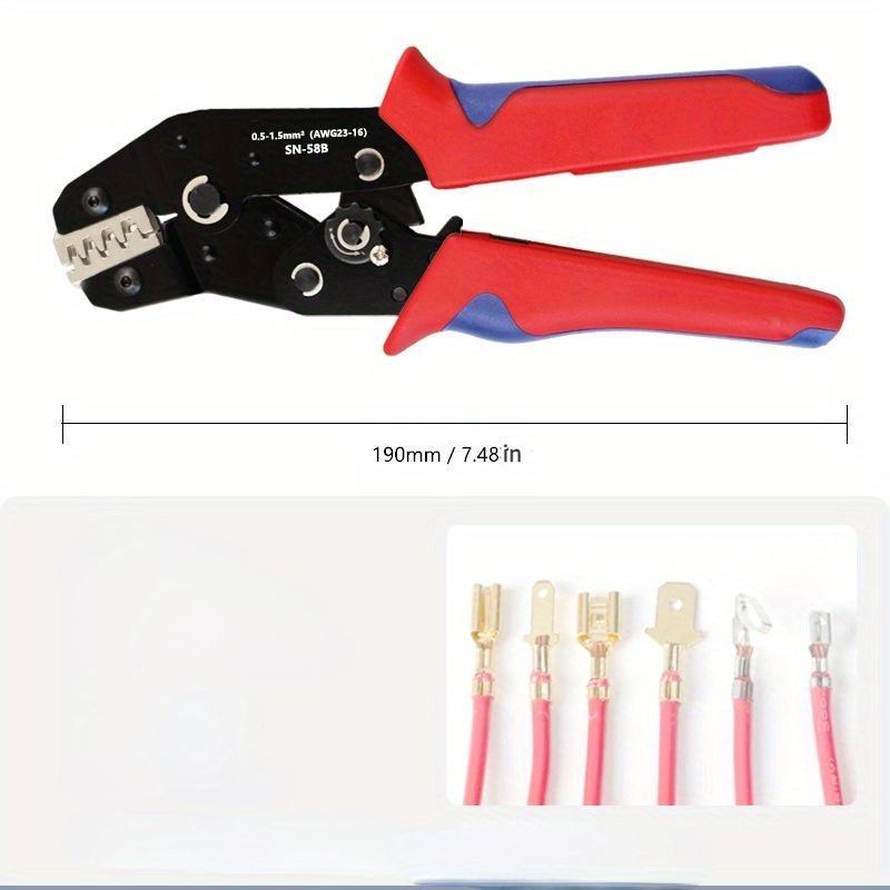 Ratsche arbeitssparende Crimpen Zangen SN-58B Plug-in Frühling XH 2,54 Terminal Crimpen Zangen DuPont Kalt Gepresst Terminal Crimpen Zange