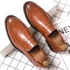 Trendige lässige Leder-Loafer für Herren Klassische lässige Business-Schuhe für Herren Flache Party- und Gesellschafts-Lederschuhe Herren-Anzugschuhe Loafer