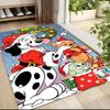 Christmas Friends Celebration Carpet Rug Soft Washable Anti Slip Home Living Room Sofa Mats Personalized Christmas Rug