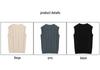 Versatile Round Neck Sleeveless Ice Silk Knit Vest – Breathable Solid Color Top