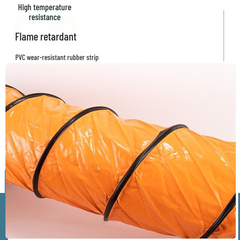 Kangdipu High-Temperature Industrial PVC Flexible Ventilation Duct