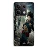 Phone Case - MANIACASE - Xiaomi Redmi Note 13 5G - Silicone TPU - Black - Izuku Midoriya Design