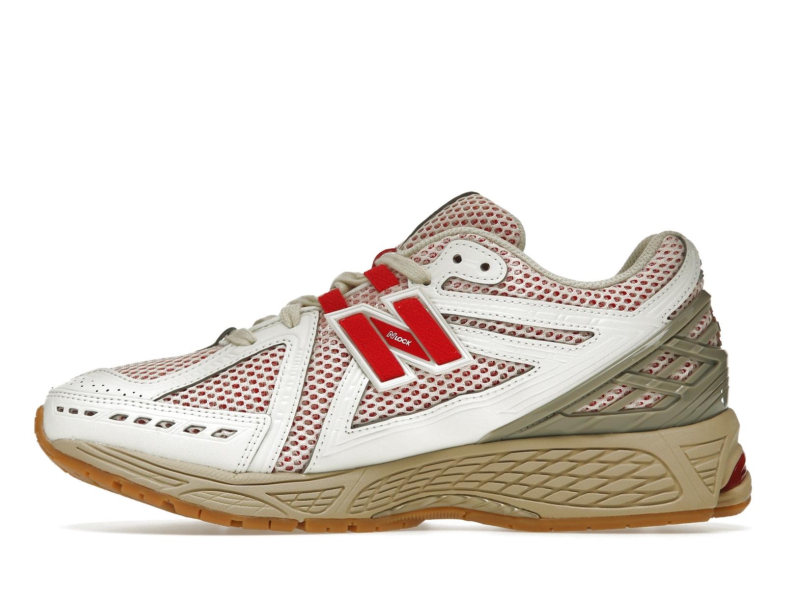 

Кроссовки унисекс New Balance 1906R Sea Salt True Red White Pebble M1906RO EU 37 красный/белый