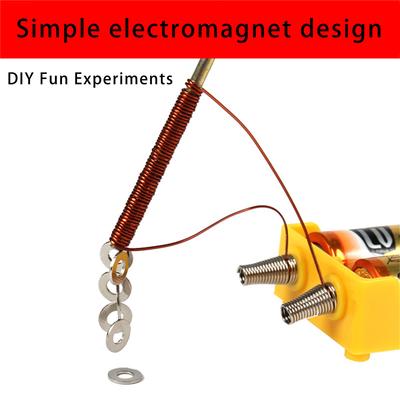 DIY Electromagnetics Kits Physics Experiment Educational Toy Experimental Equipment for Scientific Training
