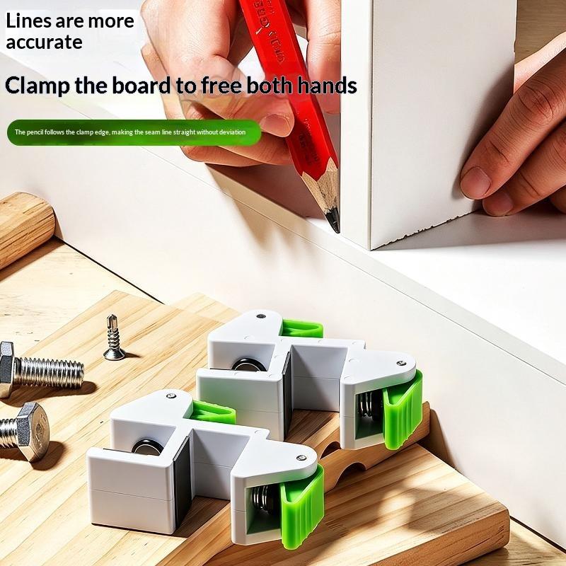 Cabinet Filler Marker Quick Clamp For Woodworking Wardrobe Kitchen Cabinet Side Carpentry Installation Fixing Tool
