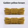 2 Pair NEW Heavy Duty Round Boot Laces Durable Striped Shoelaces for Hiking Work Boots Outdoor Sports Sneaker Shoe Laces