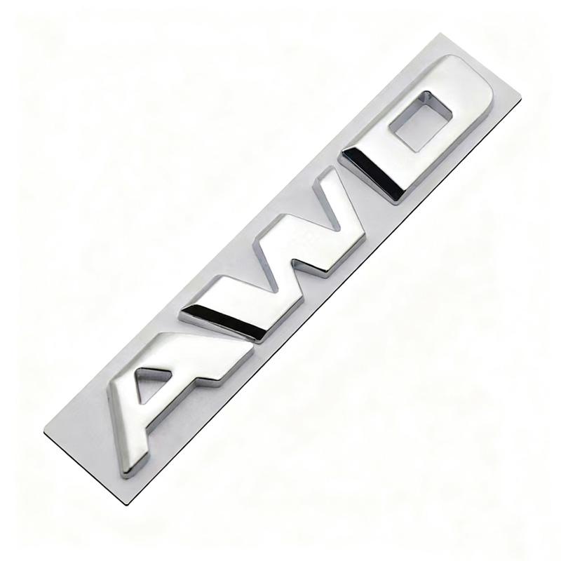 3D Metal 28T 40T AWD Displacement Car Sticker For Cadillac Labeling XT5 ATSL XTSCT6 Modified Accessories