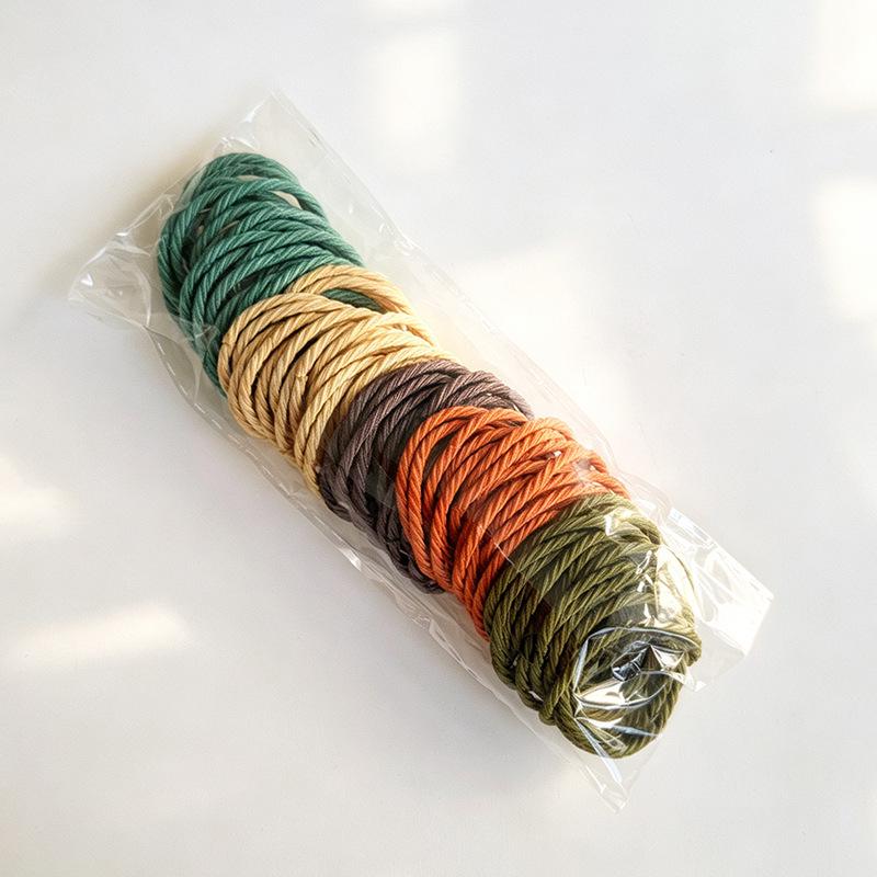 Net Celebrity High Elasticity Thin Hair Tie - Small Circle Style for Girls