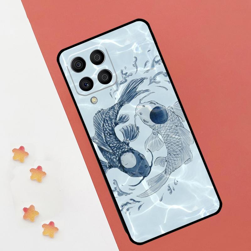 

Yin Yang Koi For Samsung Galaxy M35 M14 M34 M54 M11 M21 M31 M13 M33 M53 M55 M15 M12 M32 M52 M06 M16 Case Samsung M13 4G