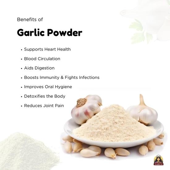 Nairuti Vyutpadan Garlic Powder 1 Kg | 100% Pure Lasan Powder for Cooking Pickles & Seasoning | No Preservatives or Fillers (200gx5)