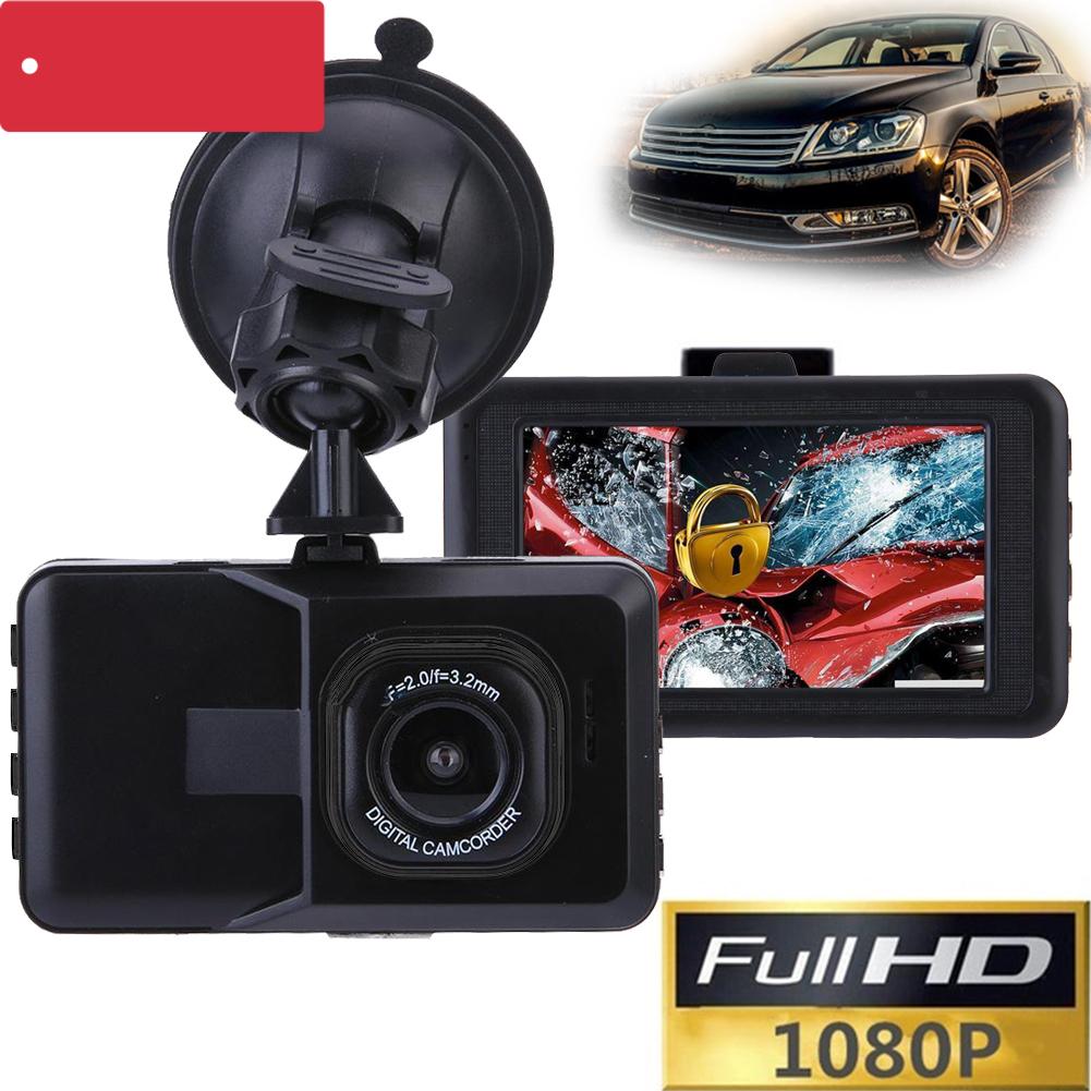 

Автомобильный видеорегистратор 1080P Full HD 3-дюймовый TFT 1200 миллионов пикселей Автомобильная камера с датчиком движения и ночным видением G-сенсор с набором кабелей для кронштейна