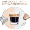 Cápsulas de Café Reutilizáveis iCafilas Moedor de Café de Aço Inoxidável Para Máquina Nespresso Porta-Filtro Recarregável Pods