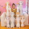 Baby Long Cat Plush Toy Adult Soft Stuffed Kitten Pillow Kids Children Sleeping Pillow Home Decor