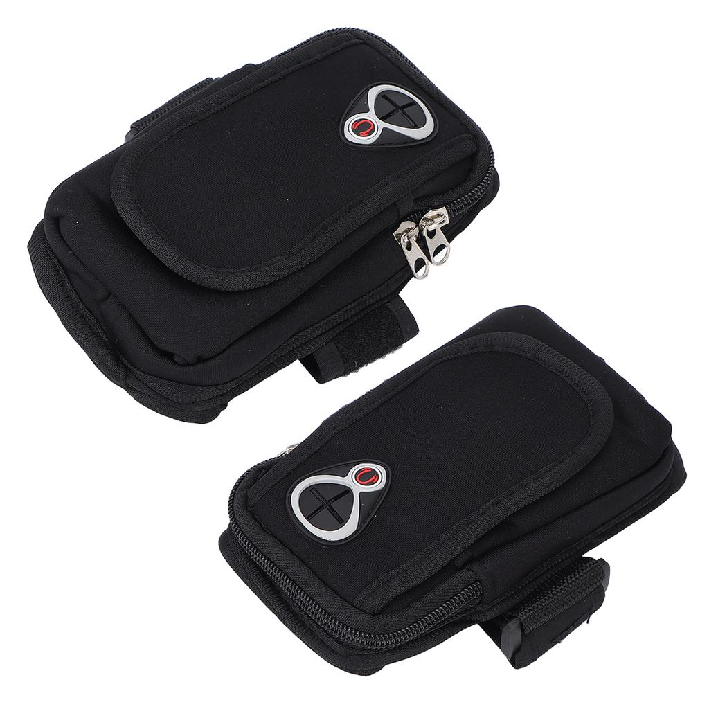 Handy-Armtasche Schwarz Outdoor Fitness Wasserdichtes Laufarmband Marathon Sport Wasserdichte Armbänder
