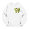 Kids' Long Sleeve Loose Pullover Letter Printed Round Neck Sweatshirt
