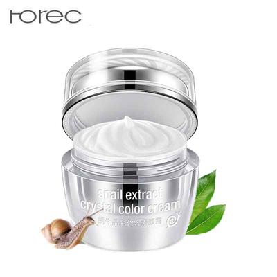 Snail Extract Crystal Color Cream Concealer Moisturizing Base Cream Nourishing and Tender Face Cream