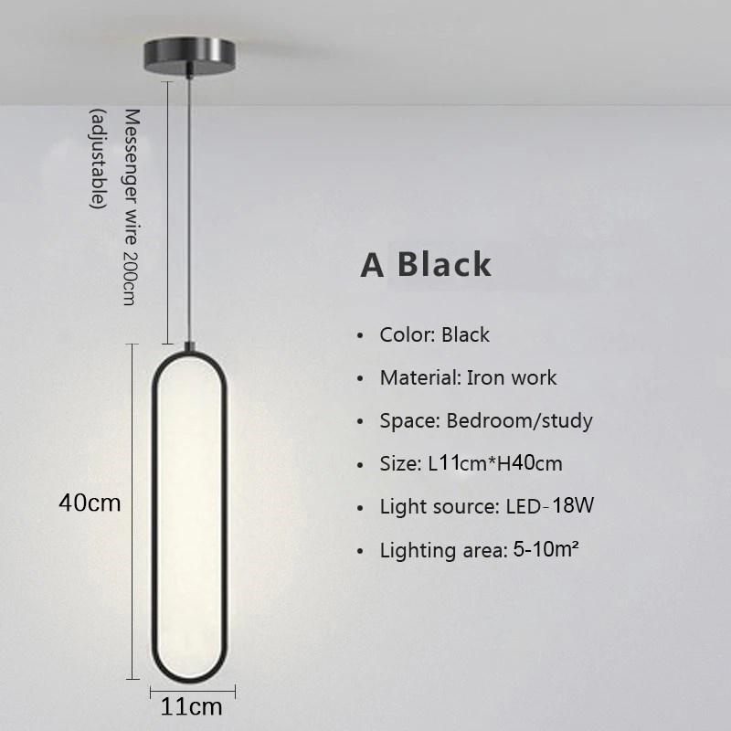 Nordic Pendant Light Hanging Lamps For Ceiling Interior Lighting Fixture Living Bedroom Dining Home Decoration Pendant Lamp