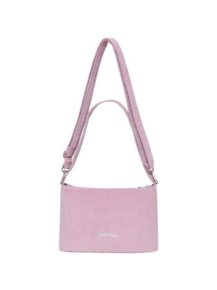 [Autumn Breeze] Mini Corduroy Shoulder Bag_Lavender_OWF25B09V2