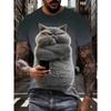 Fashion 3D Print Men Short Sleeve Round Neck T-Shirt Plus Size Tee Summer Casual Tshirts