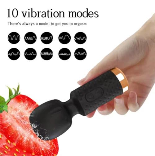Powerful Mini AV Vibrator Magic Wand Clitoris Stimulator Sex Toys for Women G spot Massager Adult Female Sex Erotic Product 18+