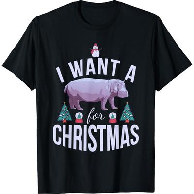 I Want A Hippopotamus For Christmas T-Shirt