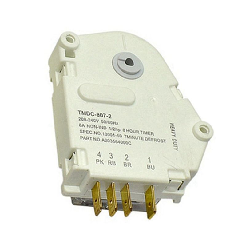 Replacement Defrost Timer For Midea/ Panasonic/ Refrigerator Defrosting Timer Refrigerator Timer Control TMDC807-2-B61B