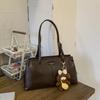 Borsa a spalla sotto il braccio semplice e retrò, Borsa a mano alla moda da donna, Borsa a spalla sotto il braccio capiente per il pendolarismo