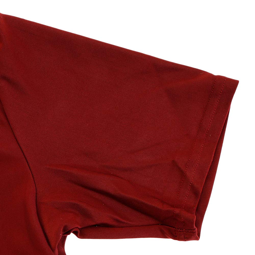 Mizuno Baseball Undershirt Dark Small 12JA8C31, Red,