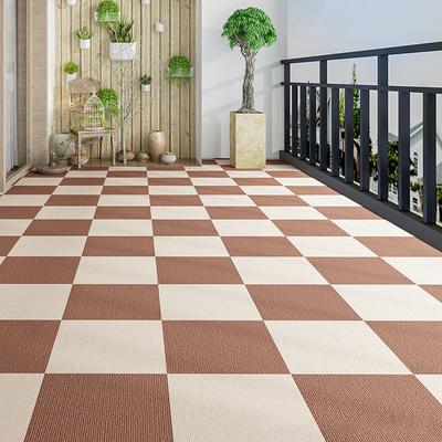 Tappeto Antiscivolo Spesso 4mm Autoadesivo per Splicing, Ufficio, Soggiorno, Camera da Letto, Impermeabile, Resistente all'Usura, Tappetino per Pavimenti, Decorazioni per la Casa