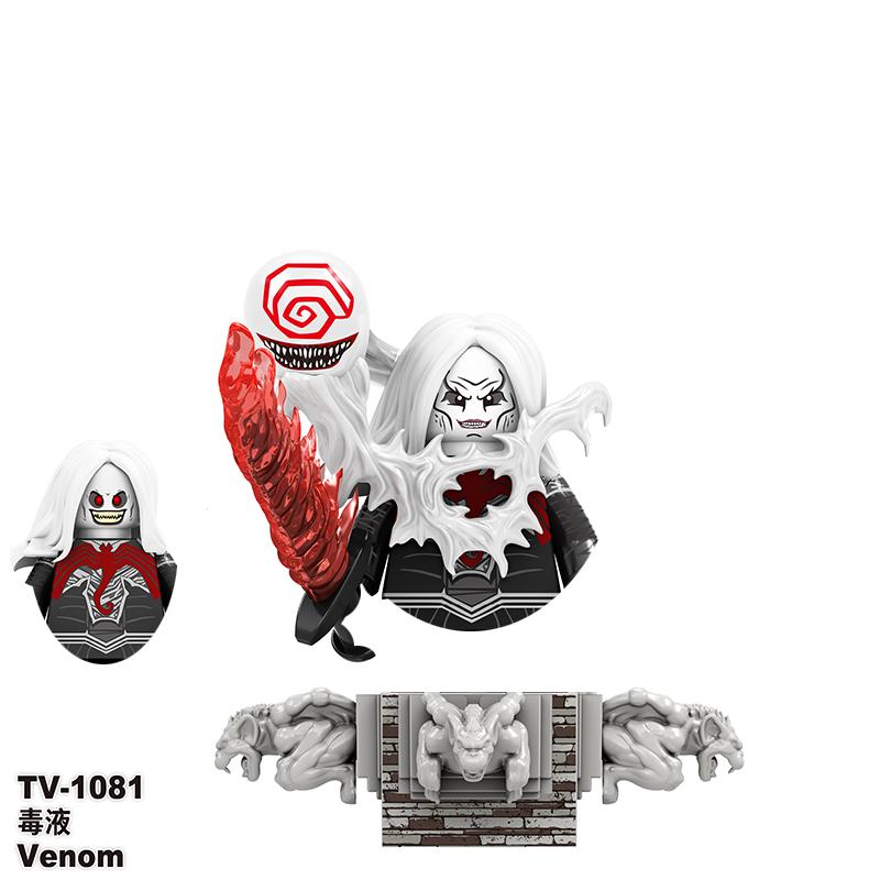 

Marvel Legends Карнаж Веном Блоки Кирпичики Анти-Веном Эдди Брок Для Игрушек Подарков Фигурки Экшн Строительные Блоки Для Детей